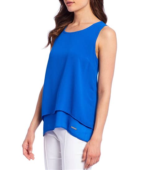 top michael kors|michael kors sleeveless tops.